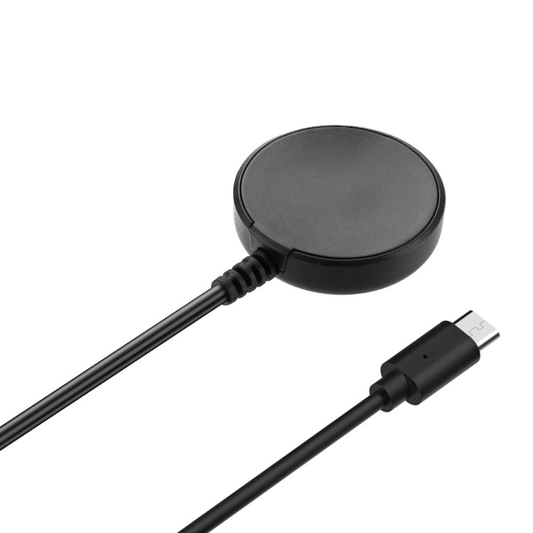 1m Plastik Universal Samsung USB Type-C Ladestation - Sort#serie_058
