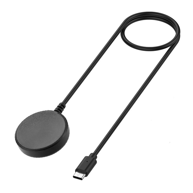 1m Plastik Universal Samsung USB Type-C Ladestation - Sort#serie_058