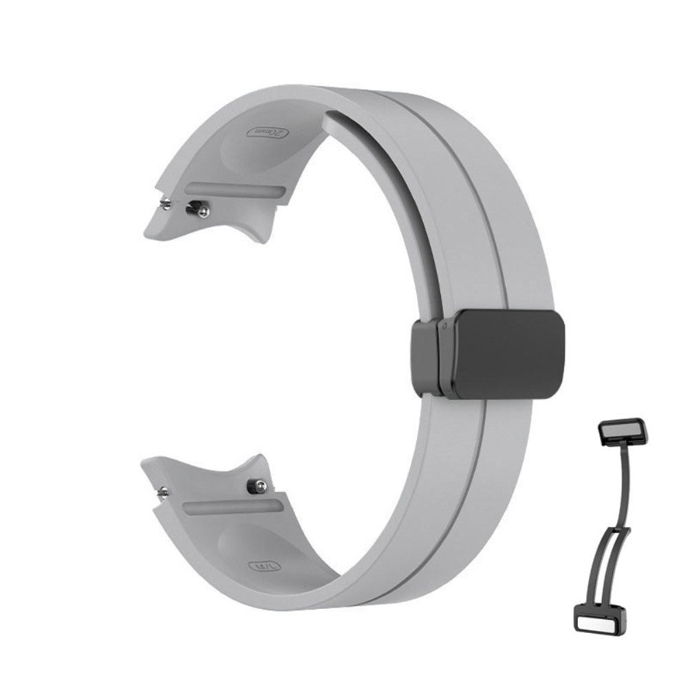 Mega hårdfør Universal Samsung Silikone Rem - Sølv#serie_6
