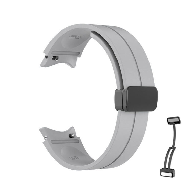 Mega hårdfør Universal Samsung Silikone Rem - Sølv#serie_6