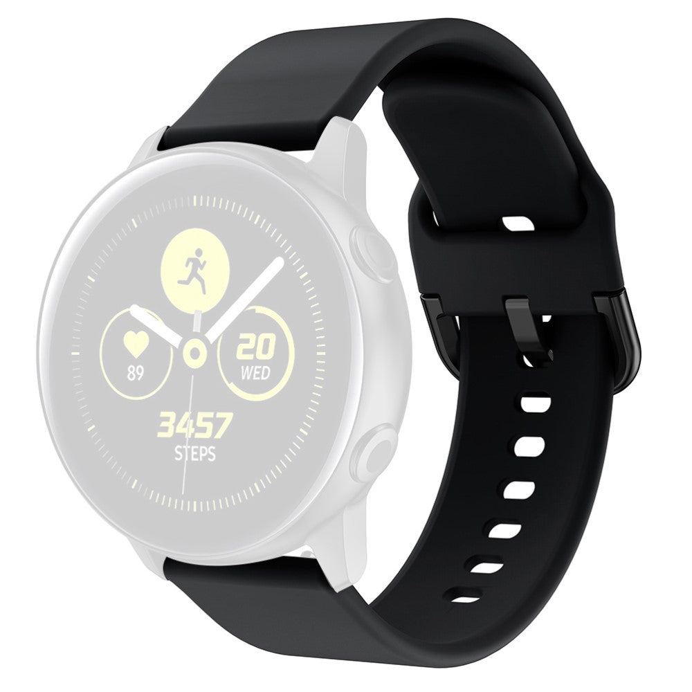 Meget elegant Universal Samsung Silikone Rem - Sort#serie_4