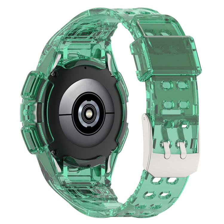  Samsung Galaxy Watch 5 (44mm) / Samsung Galaxy Watch 4 (44mm) Plastik Rem - Grøn#serie_1