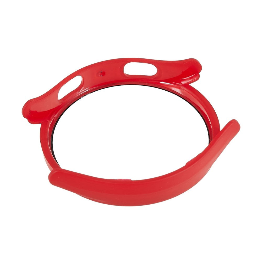 Flot Samsung Galaxy Watch 5 (44mm) Cover med Skærmbeskytter i Plastik og Hærdet Glas - Rød#serie_3