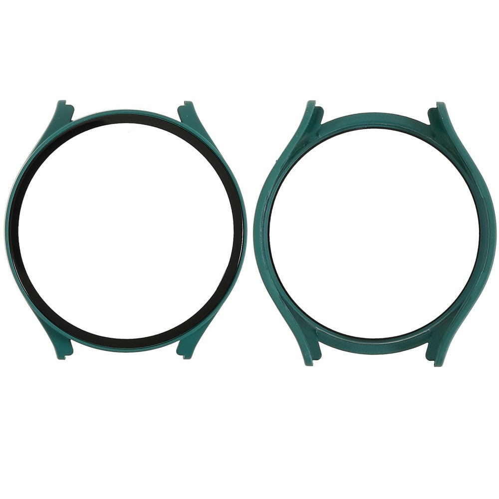 Flot Samsung Galaxy Watch 5 (44mm) Cover med Skærmbeskytter i Plastik og Hærdet Glas - Grøn#serie_4