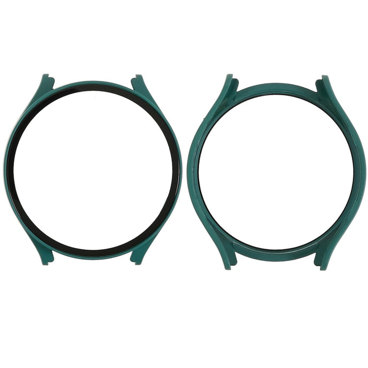 Flot Samsung Galaxy Watch 5 (44mm) Cover med Skærmbeskytter i Plastik og Hærdet Glas - Grøn#serie_4