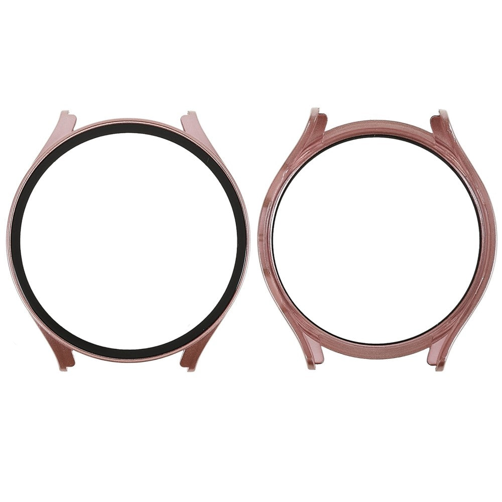 Flot Samsung Galaxy Watch 5 (44mm) Cover med Skærmbeskytter i Plastik og Hærdet Glas - Pink#serie_5