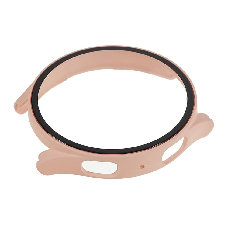 Flot Samsung Galaxy Watch 5 (44mm) Cover med Skærmbeskytter i Plastik og Hærdet Glas - Pink#serie_6