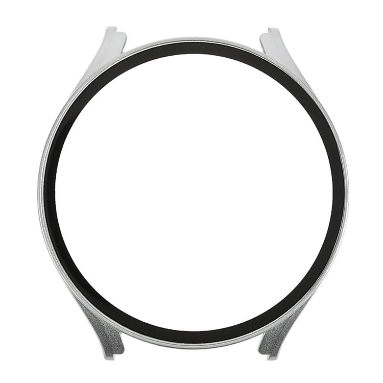 Flot Samsung Galaxy Watch 5 (44mm) Cover med Skærmbeskytter i Plastik og Hærdet Glas - Sølv#serie_7