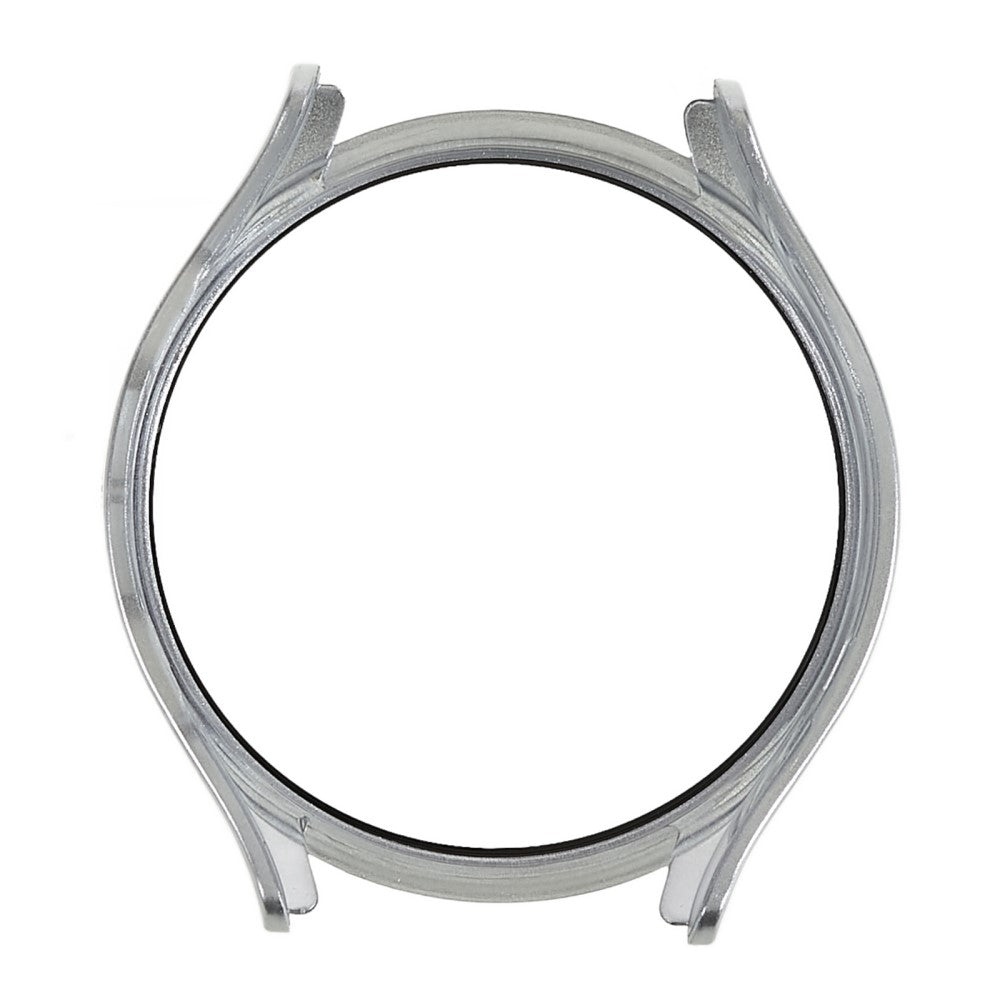 Flot Samsung Galaxy Watch 5 (44mm) Cover med Skærmbeskytter i Plastik og Hærdet Glas - Sølv#serie_7