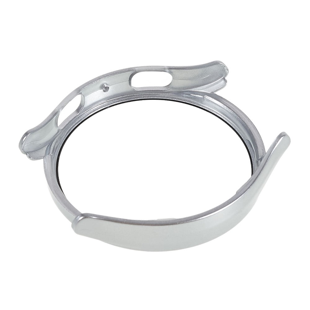Flot Samsung Galaxy Watch 5 (44mm) Cover med Skærmbeskytter i Plastik og Hærdet Glas - Sølv#serie_7