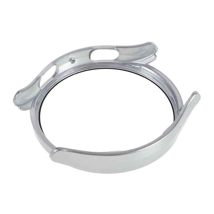 Flot Samsung Galaxy Watch 5 (44mm) Cover med Skærmbeskytter i Plastik og Hærdet Glas - Sølv#serie_7
