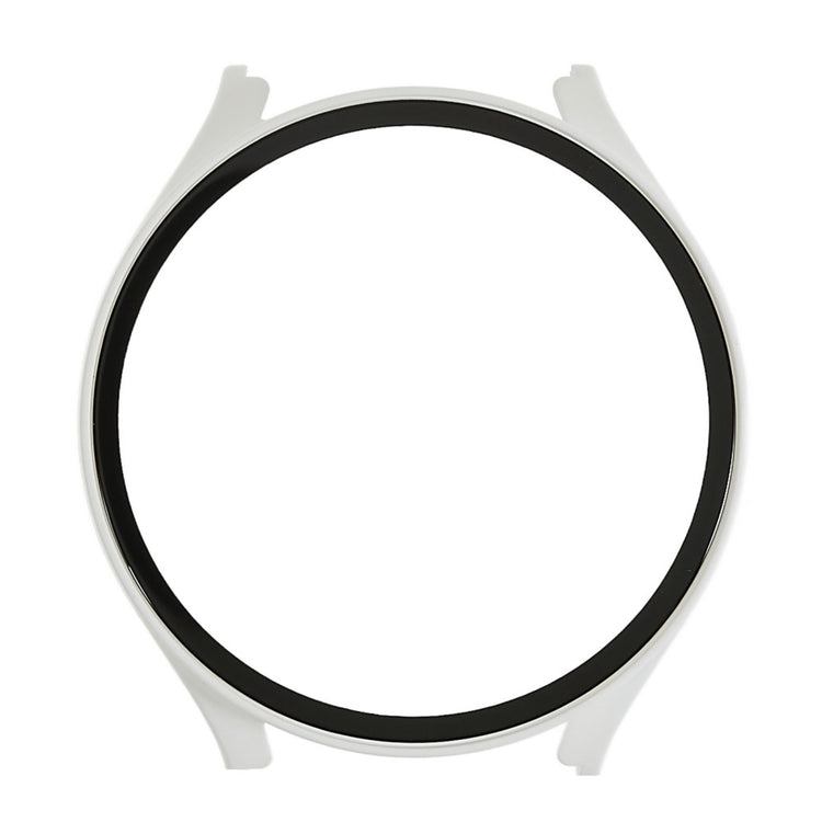 Flot Samsung Galaxy Watch 5 (44mm) Cover med Skærmbeskytter i Plastik og Hærdet Glas - Hvid#serie_8