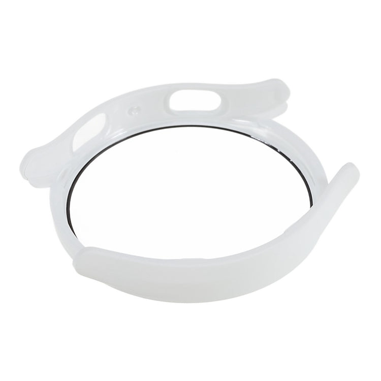 Flot Samsung Galaxy Watch 5 (44mm) Cover med Skærmbeskytter i Plastik og Hærdet Glas - Hvid#serie_8