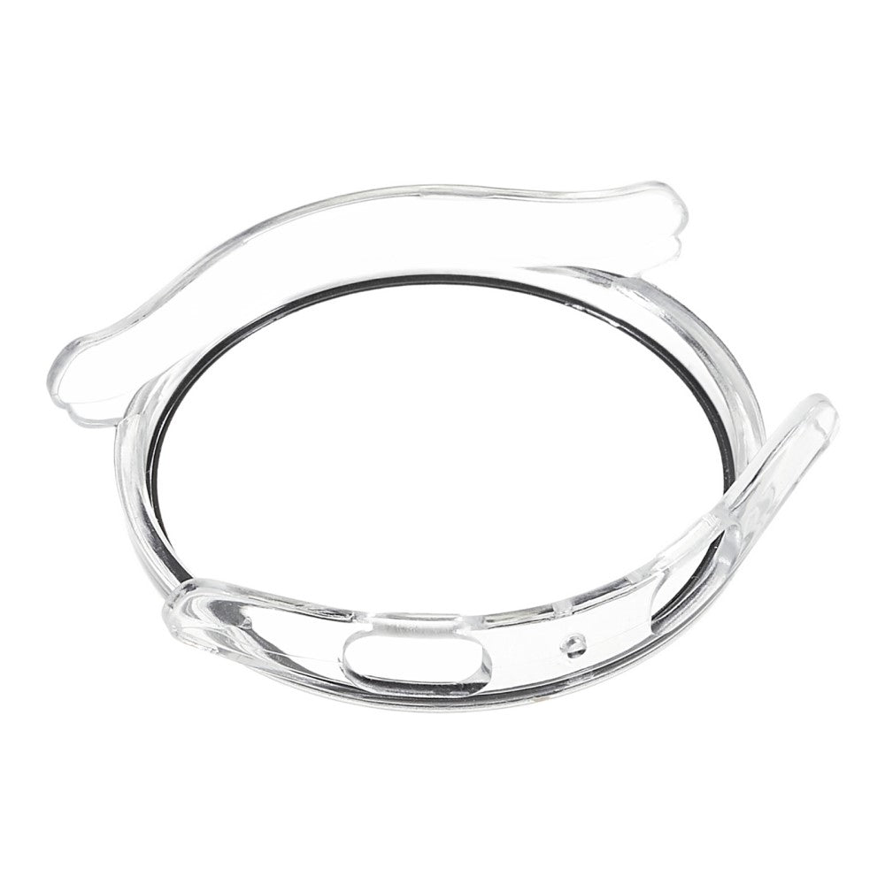 Flot Samsung Galaxy Watch 5 (44mm) Cover med Skærmbeskytter i Plastik og Hærdet Glas - Gennemsigtig#serie_9