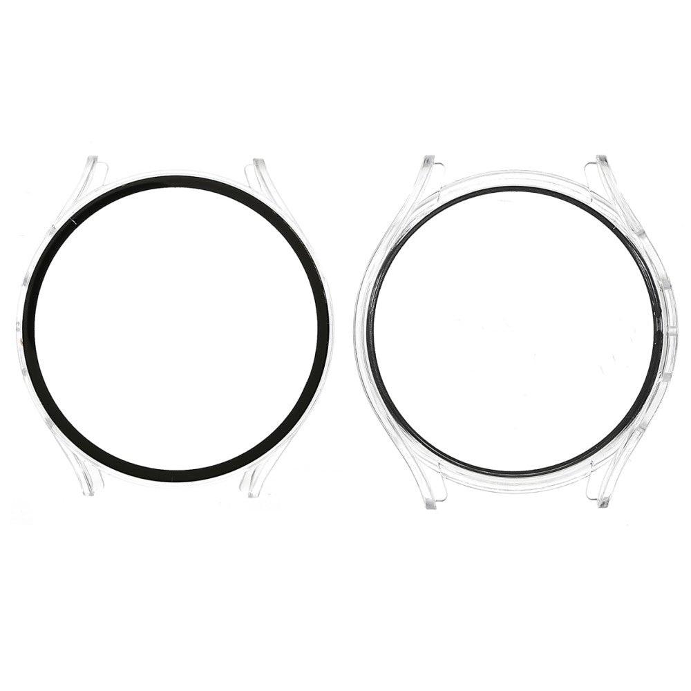 Flot Samsung Galaxy Watch 5 (44mm) Cover med Skærmbeskytter i Plastik og Hærdet Glas - Gennemsigtig#serie_9