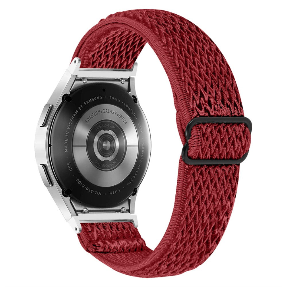Meget sejt Universal Samsung Nylon Rem - Rød#serie_10