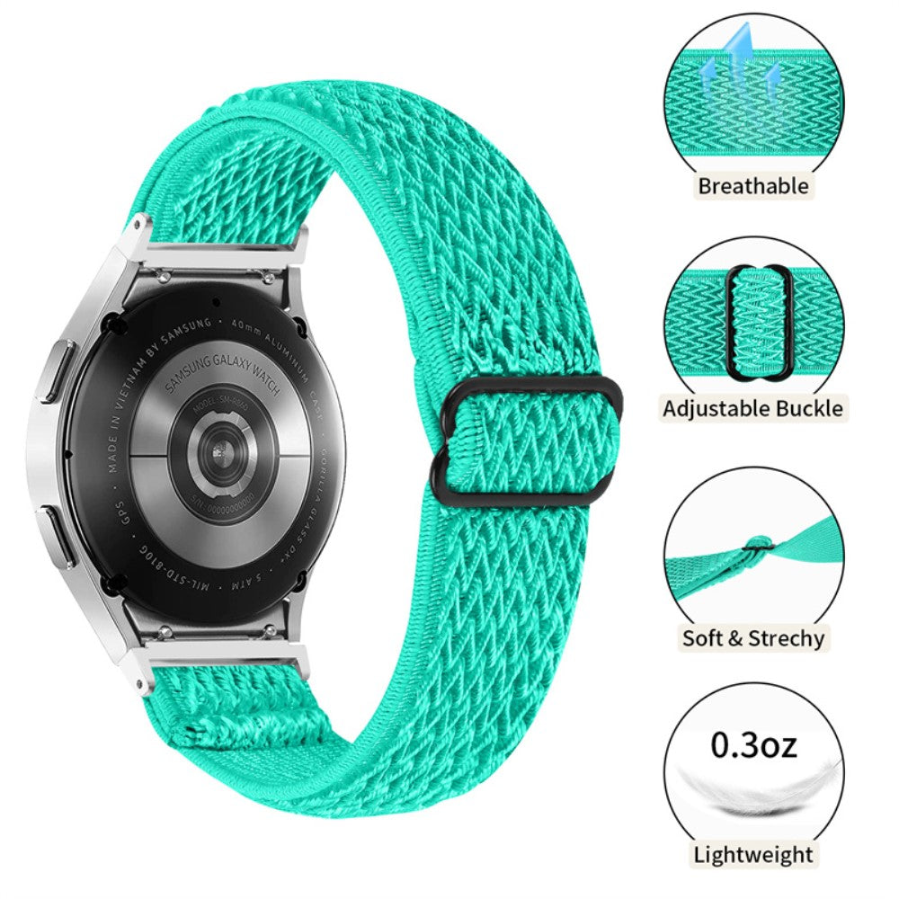 Meget sejt Universal Samsung Nylon Rem - Grøn#serie_2