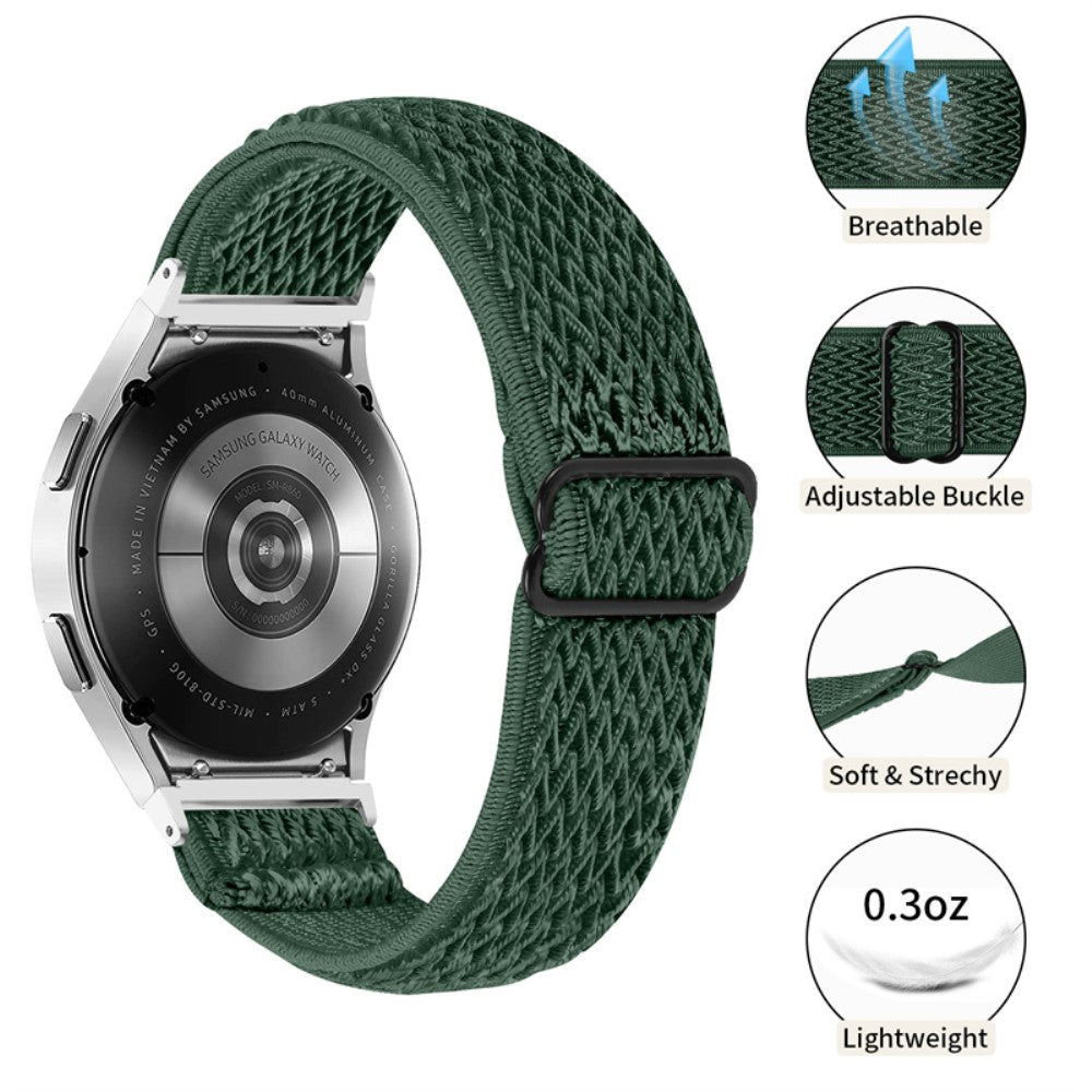 Meget sejt Universal Samsung Nylon Rem - Grøn#serie_7