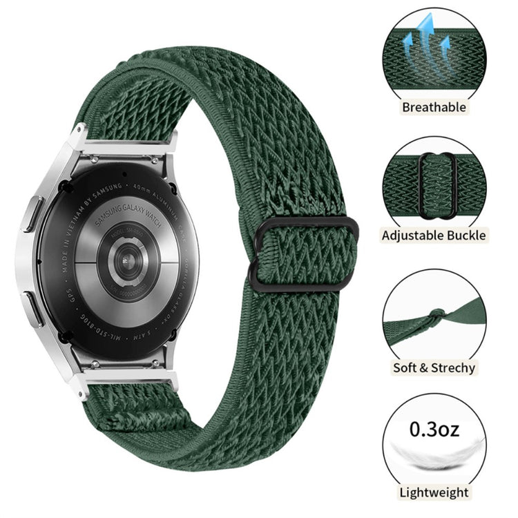 Meget sejt Universal Samsung Nylon Rem - Grøn#serie_7