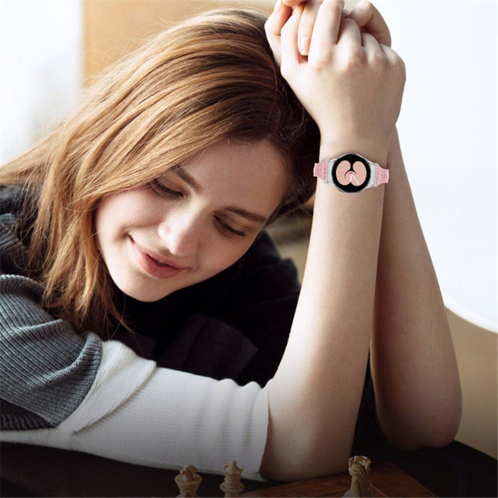 Rigtigt flot Universal Samsung Ægte læder Rem - Pink#serie_2