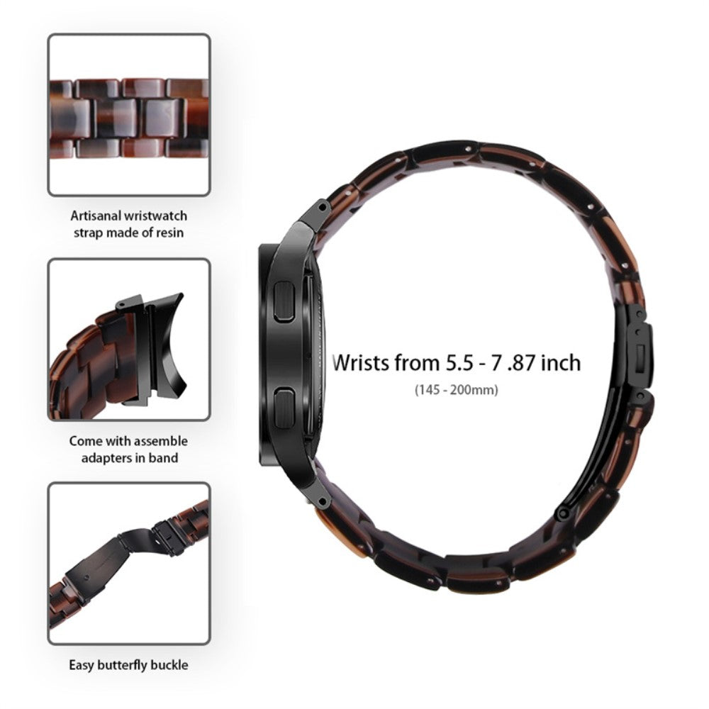 Mega kønt Universal Samsung Metal og Plastik Rem - Brun#serie_1