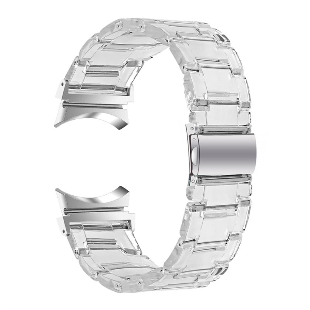 Mega kønt Universal Samsung Metal og Plastik Rem - Gennemsigtig#serie_15