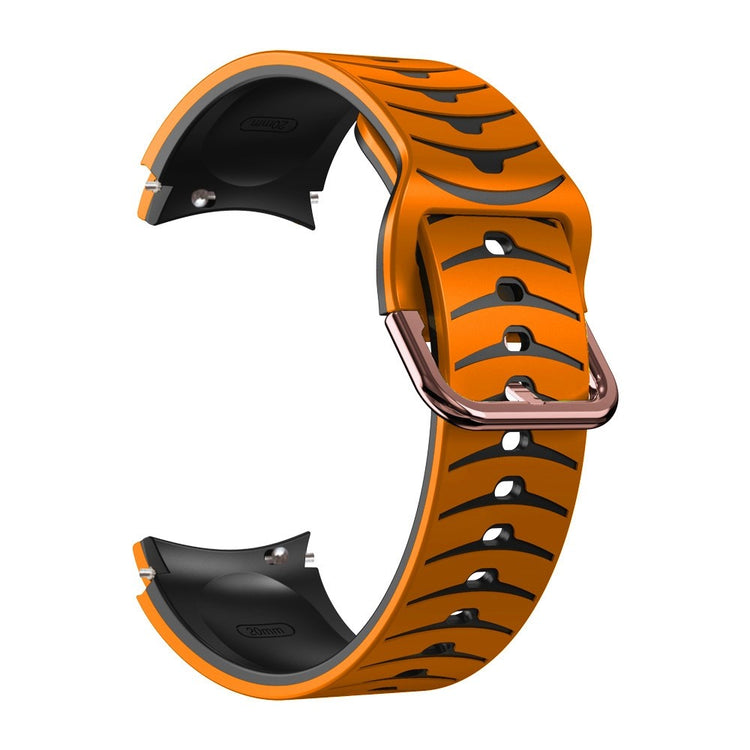 Rigtigt hårdfør Universal Samsung Silikone Rem - Orange#serie_4