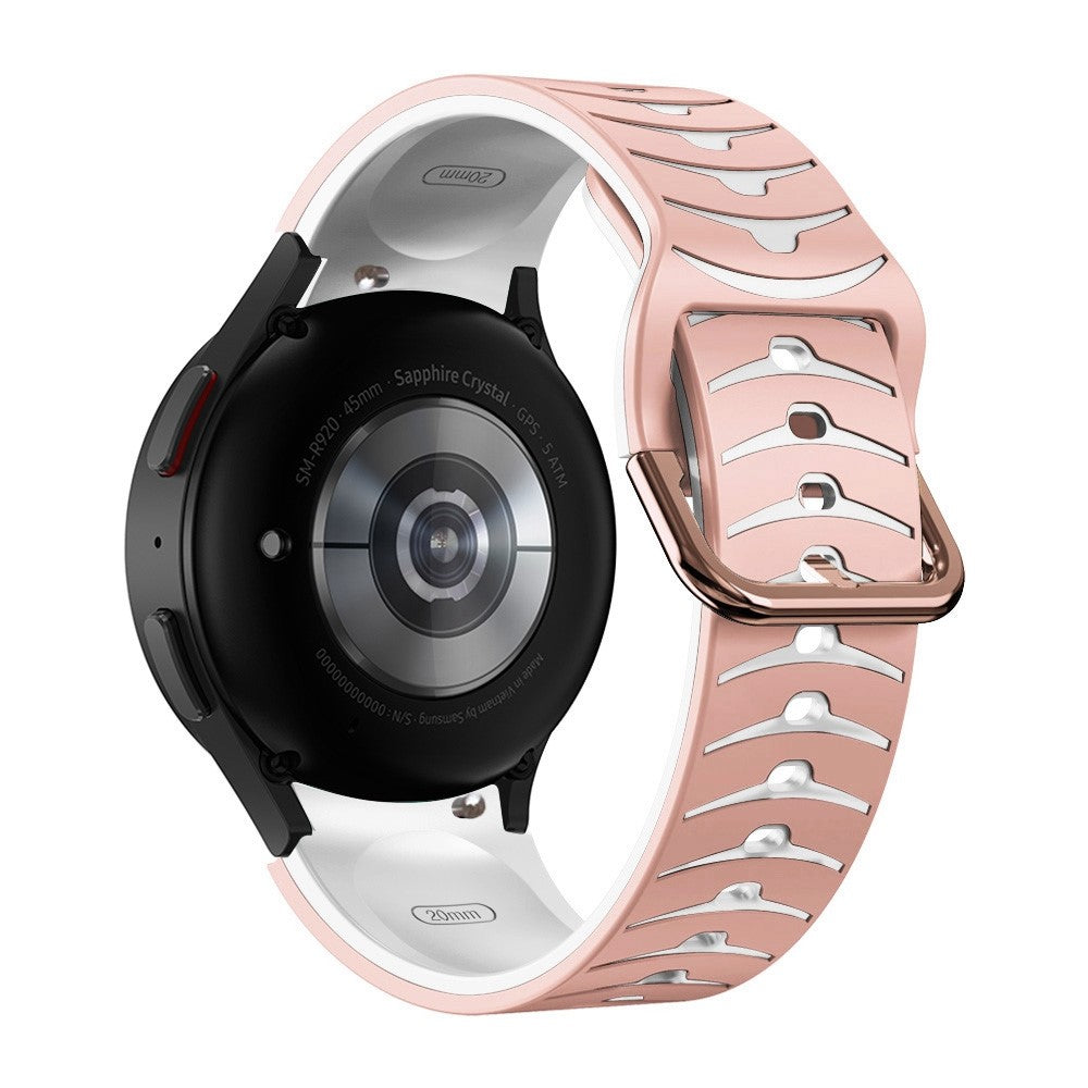 Rigtigt hårdfør Universal Samsung Silikone Rem - Pink#serie_5