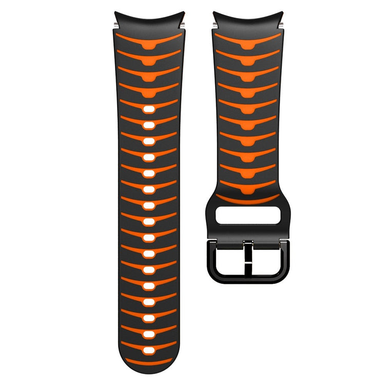 Rigtigt hårdfør Universal Samsung Silikone Rem - Orange#serie_6