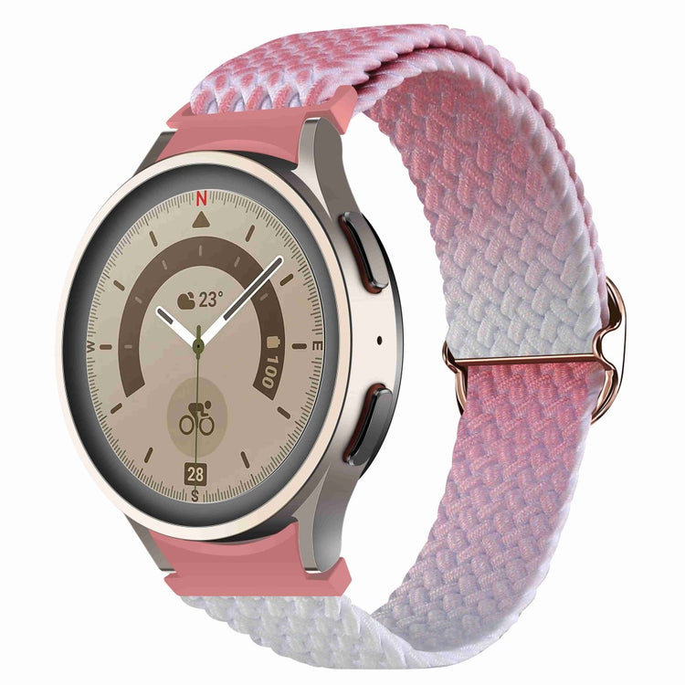 Helt vildt godt Universal Samsung Nylon Rem - Pink#serie_2