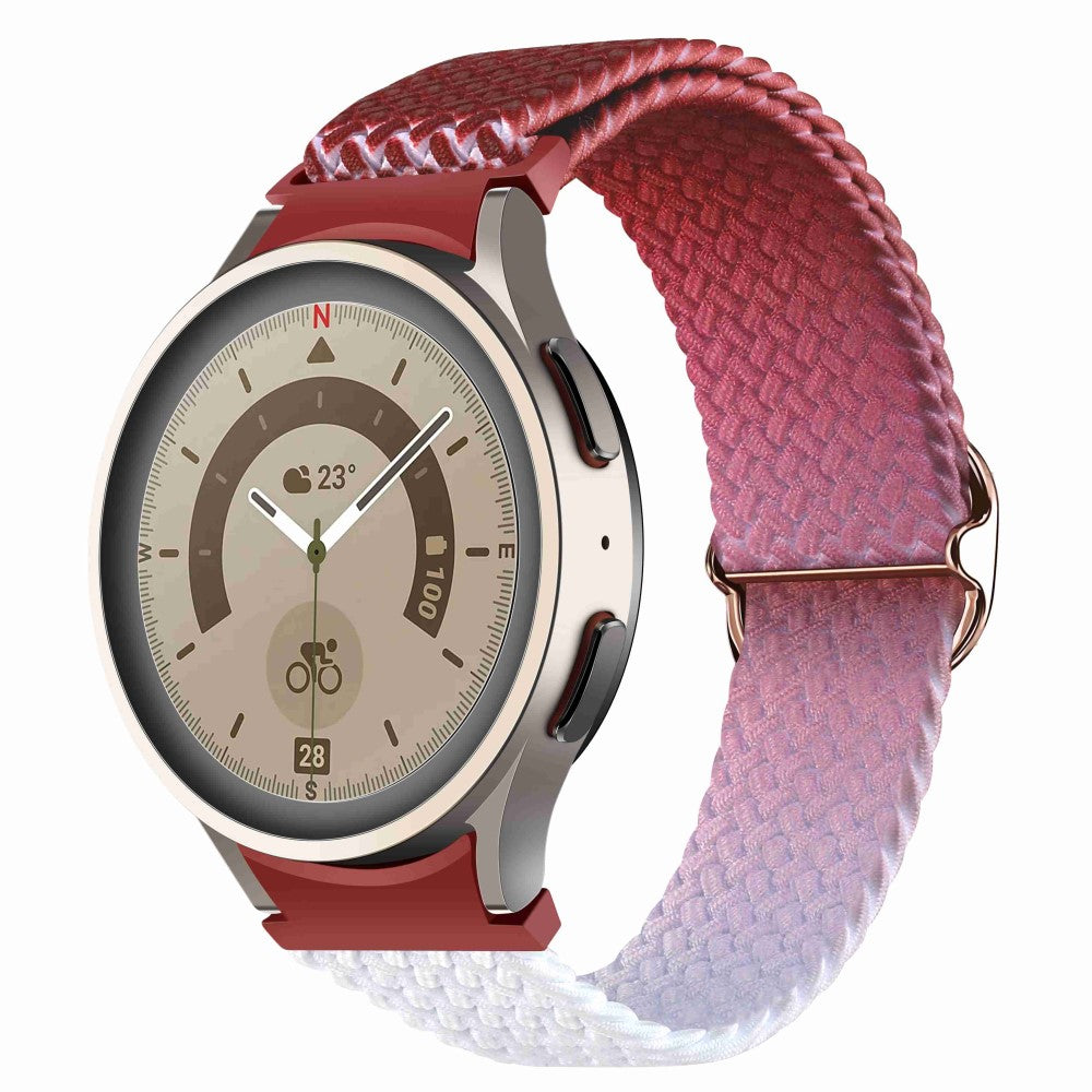 Helt vildt godt Universal Samsung Nylon Rem - Rød#serie_5