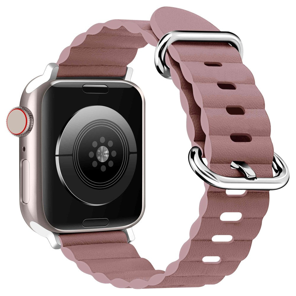Vildt cool Universal Apple Ægte læder Rem - Pink#serie_5
