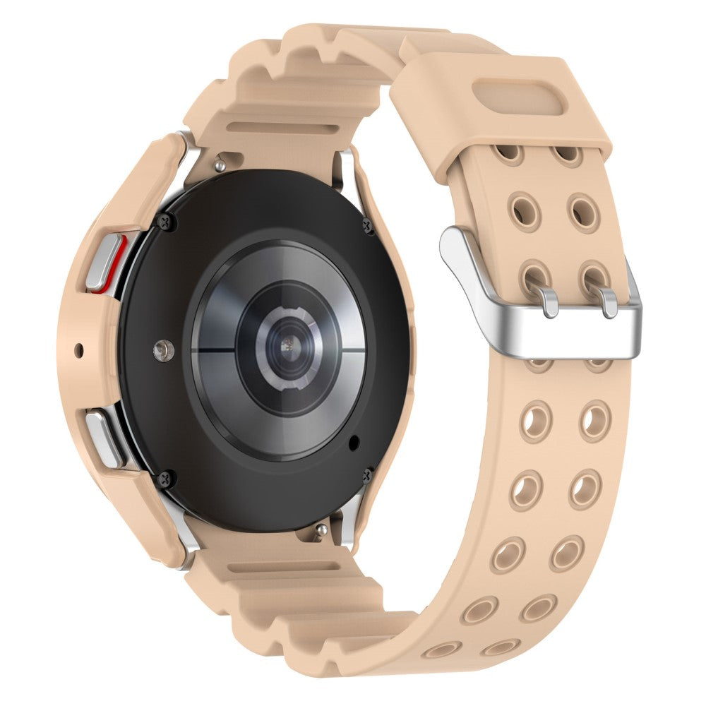  Samsung Galaxy Watch 5 (44mm) / Samsung Galaxy Watch 4 (44mm) Silikone Rem - Pink#serie_3