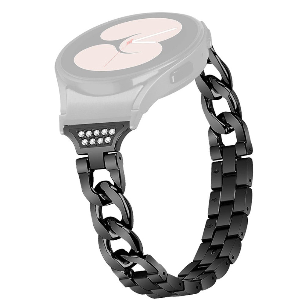 Super elegant Universal Samsung Metal og Rhinsten Rem - Sort#serie_1