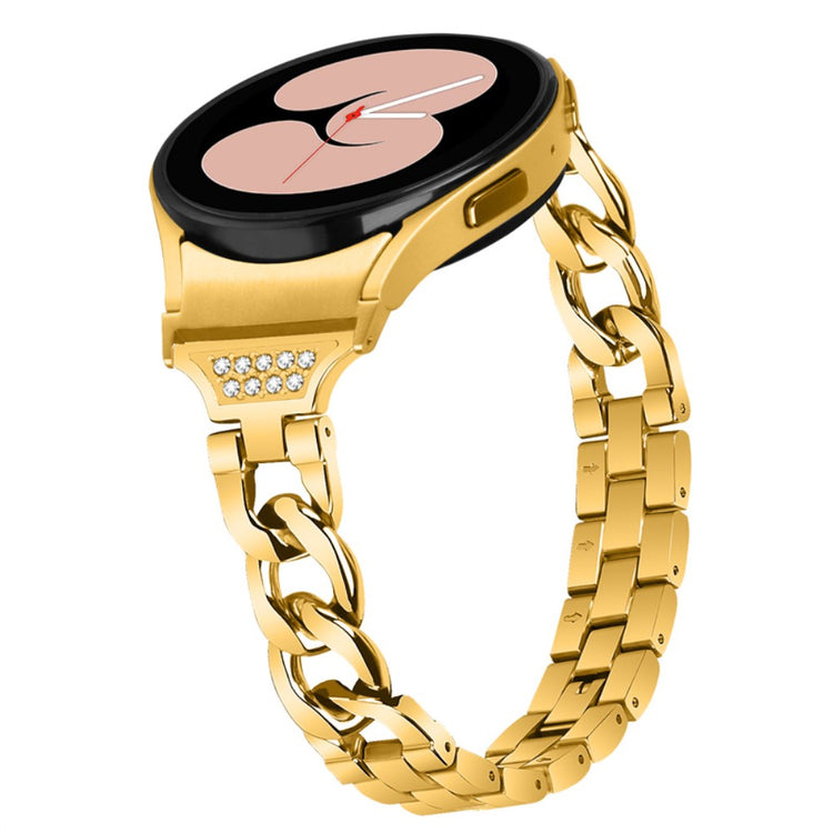 Super elegant Universal Samsung Metal og Rhinsten Rem - Guld#serie_2