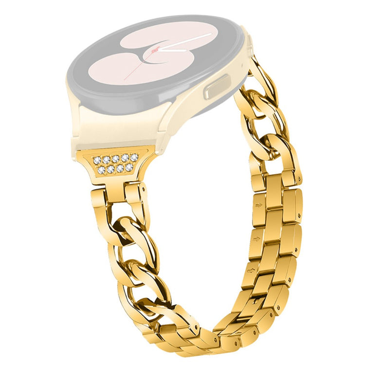 Super elegant Universal Samsung Metal og Rhinsten Rem - Guld#serie_2
