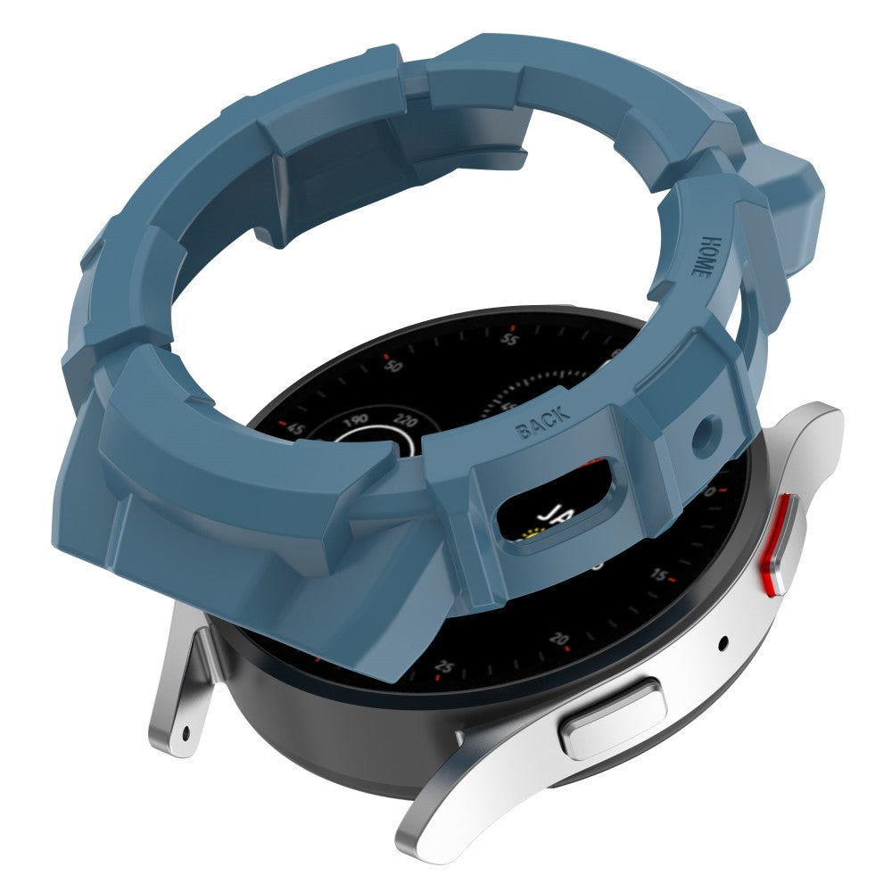 Samsung Galaxy Watch 4 (44mm) / Samsung Galaxy Watch 5 (44mm)  Plastik Bumper  - Blå#serie_3