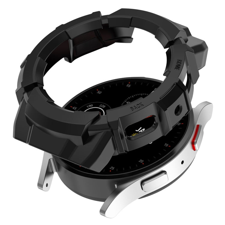 Samsung Galaxy Watch 4 (44mm) / Samsung Galaxy Watch 5 (44mm)  Plastik Bumper  - Sort#serie_4