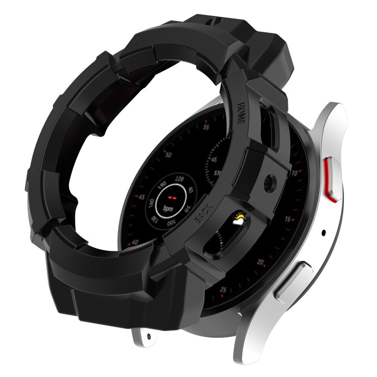 Samsung Galaxy Watch 4 (44mm) / Samsung Galaxy Watch 5 (44mm)  Plastik Bumper  - Sort#serie_4