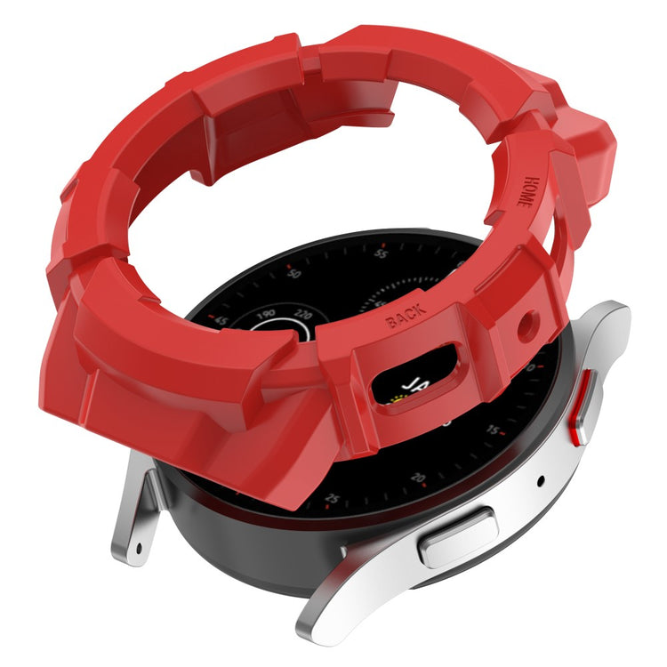 Samsung Galaxy Watch 4 (44mm) / Samsung Galaxy Watch 5 (44mm)  Plastik Bumper  - Rød#serie_5