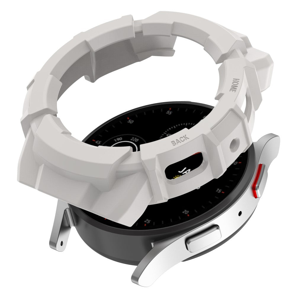Samsung Galaxy Watch 4 (44mm) / Samsung Galaxy Watch 5 (44mm)  Plastik Bumper  - Sølv#serie_6