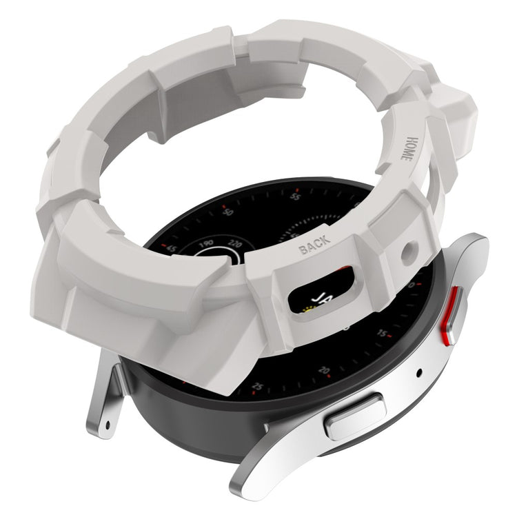 Samsung Galaxy Watch 4 (44mm) / Samsung Galaxy Watch 5 (44mm)  Plastik Bumper  - Sølv#serie_6