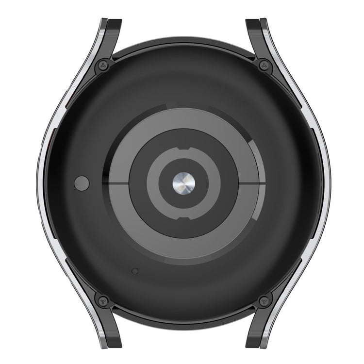 Samsung Galaxy Watch 5 Pro Plastik Cover med Hærdet Glas - Sort#serie_1