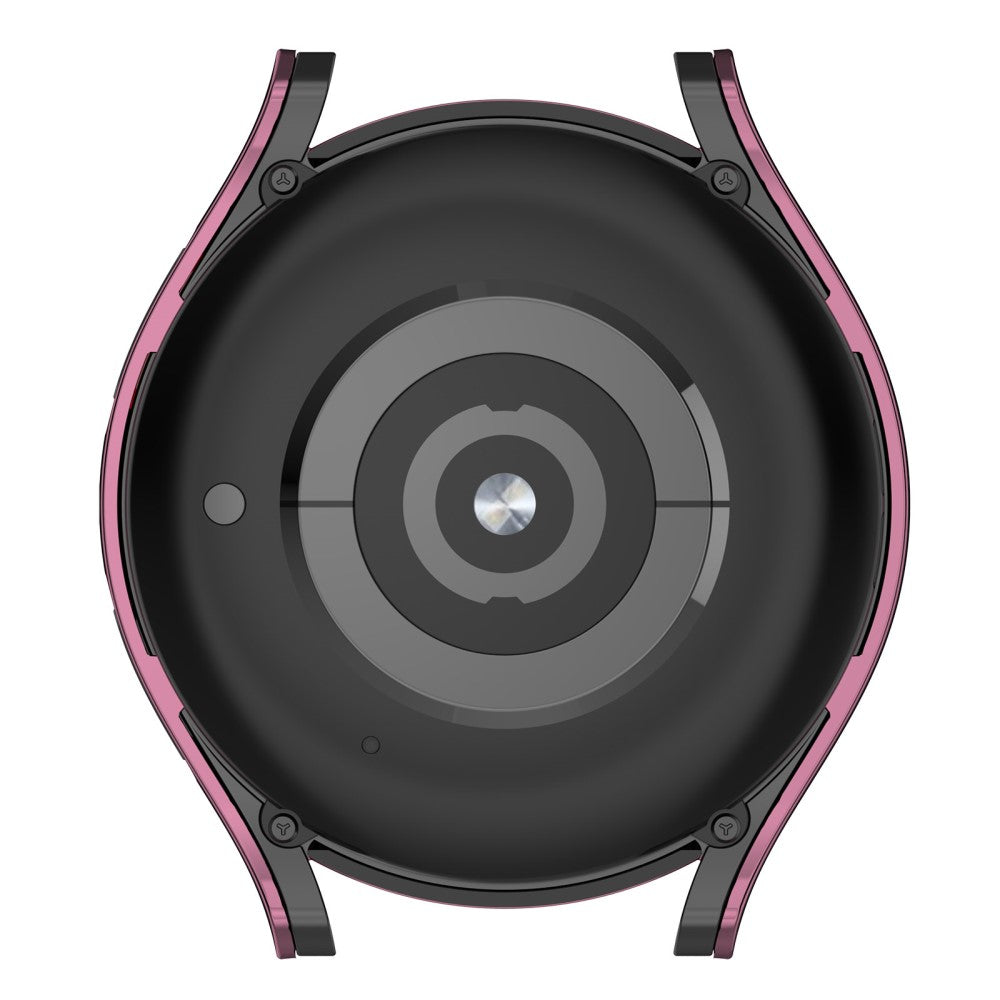 Samsung Galaxy Watch 5 Pro Plastik Cover med Hærdet Glas - Pink#serie_2