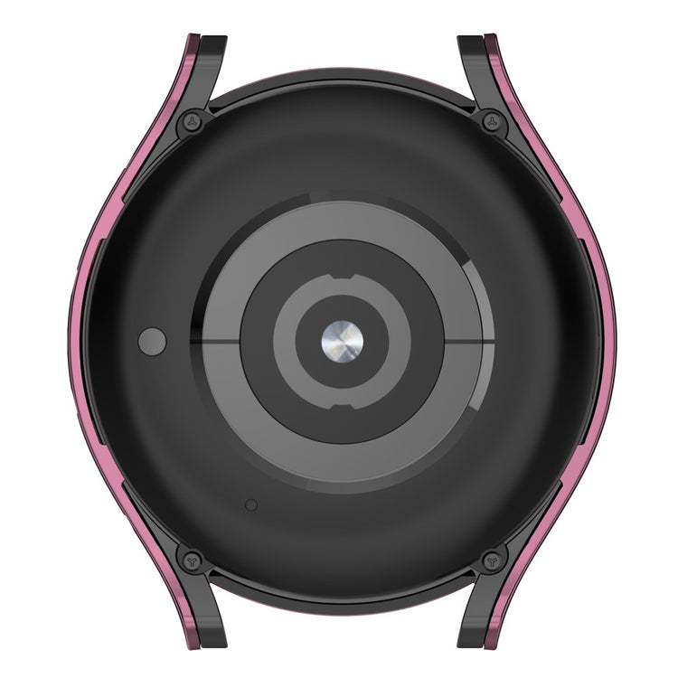 Samsung Galaxy Watch 5 Pro Plastik Cover med Hærdet Glas - Pink#serie_2