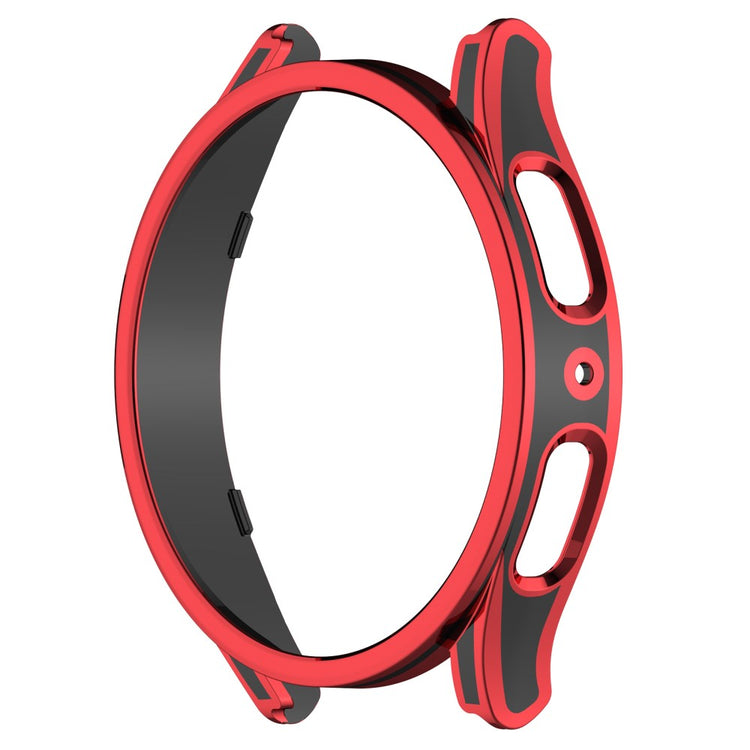 Samsung Galaxy Watch 5 Pro Plastik Cover med Hærdet Glas - Rød#serie_3