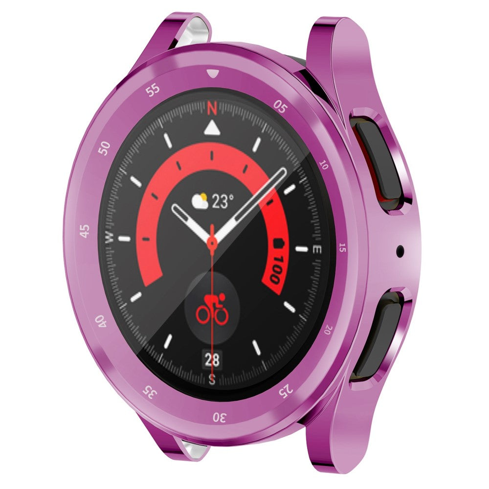 Super Fed Samsung Galaxy Watch 5 Pro Silikone Cover - Lilla#serie_5