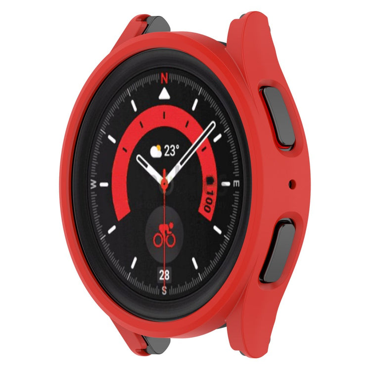 Samsung Galaxy Watch 5 Pro  Plastik Bumper  - Rød#serie_5