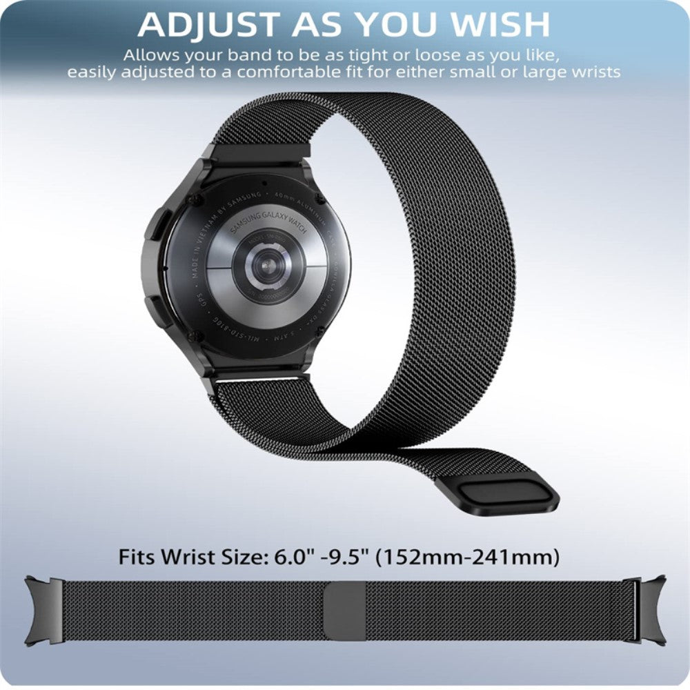 Samsung Galaxy Watch 5 Pro Metal Rem med Cover - Sort#serie_1