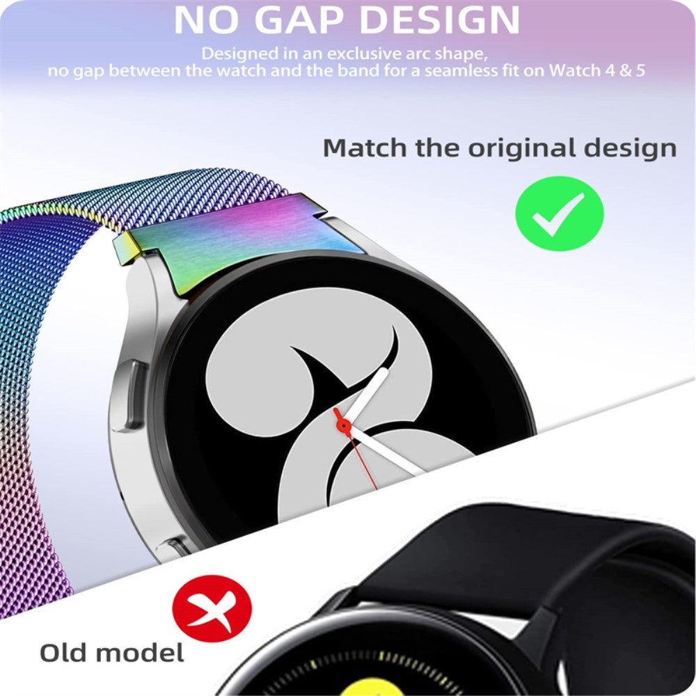 Samsung Galaxy Watch 5 Pro Metal Rem med Cover - Flerfarvet#serie_5